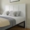Flash Furniture Queen White Wooden 4 Panel Adjustable Headboard MG-9708QHB-Q-WHT-GG - alternate 1